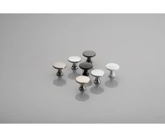 GTV Zamak knob UDINE mat baltas