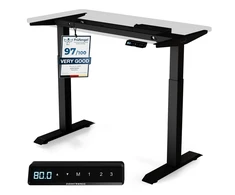 Desktronic Darbo stalo rėmas HomeOne Juodas