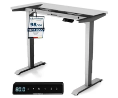 Desktronic Darbo stalo rėmas HomePro Pilkas