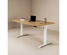 Desktronic Darbo stalo stalviršis 140x70cm Ąžuolas