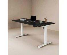 Desktronic Darbo stalo stalviršis 140x70cm Juodas