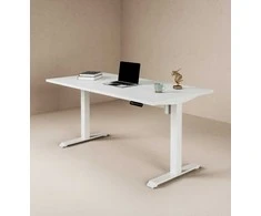 Desktronic Darbo stalo stalviršis 180x80cm Baltas