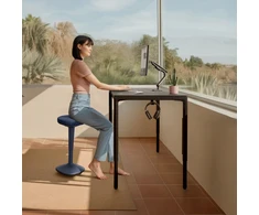 Ergonomiška balansinė kėdė Desktronic Mėlyna, Neslystantis pagrindas