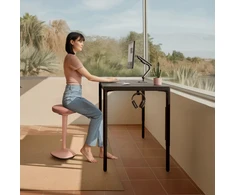 Ergonomiška balansinė kėdė Desktronic Rožinė, Neslystantis pagrindas