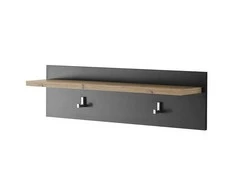Drabužių kabykla Imv Brügge, 80 cm, kaštonas/pilka