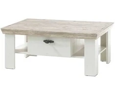 TV staliukas Kavos staliukas Imv Florenz, 109 cm, baltoji pušis/pušis