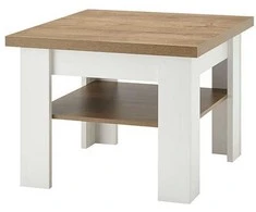 Kavos staliukas Imv Provence, 70 cm, baltoji pušis/ąžuolas