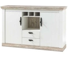 Komoda Imv Florenz, 167 cm, baltoji pušis/pušis