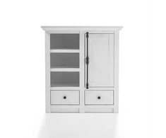 Komoda Imv Westerland, 105x45xH115 cm, baltoji pušis