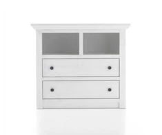 Komoda Imv Westerland, 105x45xH90 cm, baltoji pušis