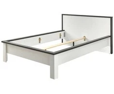 Lova Lovos Imv Sherwood, 140x200 cm, balta/pilka