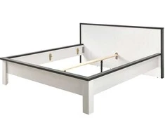 Lova Lovos Imv Sherwood, 180x200 cm, balta/pilka