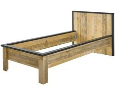Lova Lovos Imv Sherwood, 90x200 cm, ruda/pilka