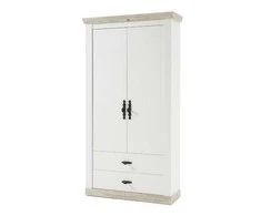 Prieškambario spinta Imv Florenz, 107 cm, balta/ąžuolas