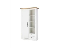 Prieškambario spinta Imv Westminster, 108 cm, balta/ąžuolinė
