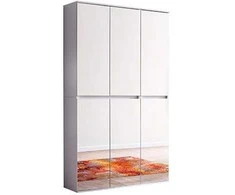 Prieškambario spintelė Mirror balta
