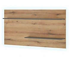 Sieninė lentyna Imv City, 150 cm, ažuolinė/antracitas
