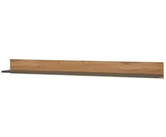 Sieninė lentyna Imv City, 170 cm, ažuolinė/antracitas