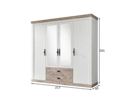 Spinta Imv Florenz, 217 cm, baltoji pušis/pušis