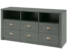TV stovas Ascot, 130 cm, tamsiai žalia