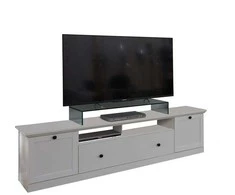 TV stovas Baxter baltas