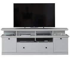 TV stovas Baxter baltas