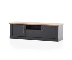 TV stovas Catania, 158 cm, ąžuolinė/antracitas