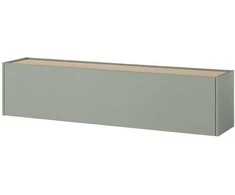 TV stovas Imv City, 150 cm, žalias/ąžuolas