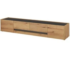 TV staliukas TV stovas Imv City, 224 cm, ažuolinė/antracitasv