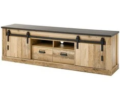 TV stovas Imv Sherwood, 201 cm, ruda/pilka