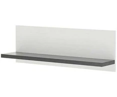 Virtuvės lentyna Imv Sherwood, 90 cm, balta/pilka