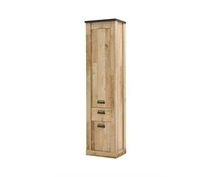 Vonios spintelė Sherwood, 93 cm, ruda/pilka