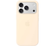 Apple iPhone 17 Pro Silicone Case with MagSafe – Vanilla - MHVX4ZM/A