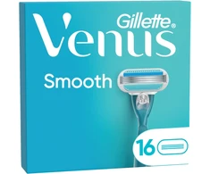 Gillette Venus Smooth skustuvo keičiamos galvutės, 16 vnt.