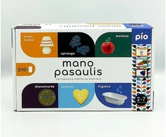 Dėlionė Lavinamųjų kortelių rinkinys "Mano pasaulis", 2+