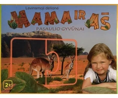 PIO Dėlionė Mama ir aš. Pasaulio gyvūnai