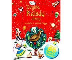Dvylika Kalėdų dienų. Lipdukų ir veiklos knyga