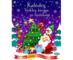Kalėdos. Veiklos knyga su lipdukais