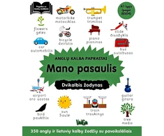 KNYGA Mano pasaulis. Anglų kalba paprastai. Dvikalbis žodynas