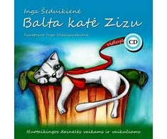 "Balta katė Zizu" su CD
