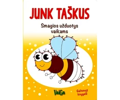 KNYGA "Junk taškus. Smagios užduotys vaikams (Geltonoji knygelė)"