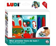 Ludi "Maudymosi spalvinimo knygelė", 10+ mėn.