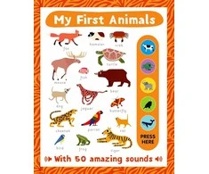 KNYGA "My First Animals", 24+ mėn.