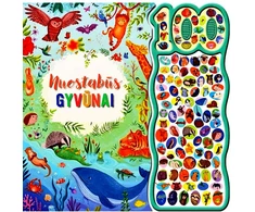 KNYGA "Nuostabūs gyvūnai. 100 garsų"