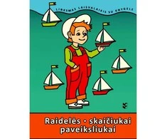 KNYGA "Raidelės. Skaičiukai. Paveiksliukai.", 3+