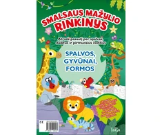 KNYGA Smalsaus mažylio rinkinys. Spalvos, gyvūnai, formos