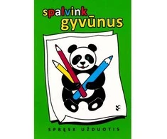 KNYGA Spalvink gyvūnus