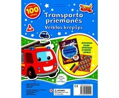 KNYGA “Transporto priemonės. Veiklos krepšys”, 3+