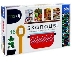 Lavinamoji dėlionė "Skanaus", 3+