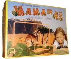 PIO Dėlionė Mama ir aš. Pasaulio gyvūnai